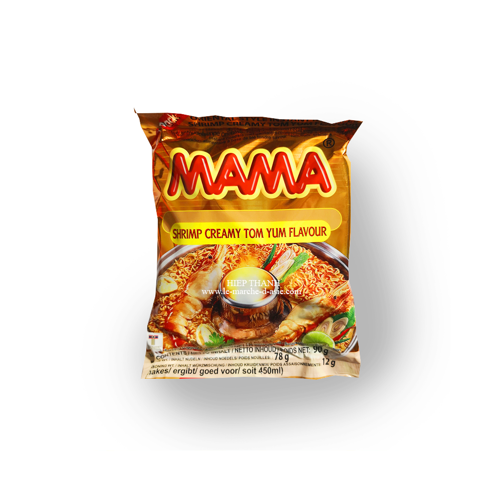 Nouilles instantanées saveur crevettes onctueuses 90g