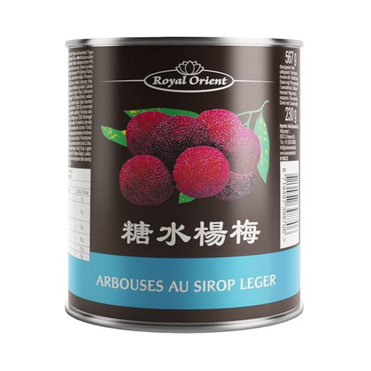 Arbouses au sirop léger 230g