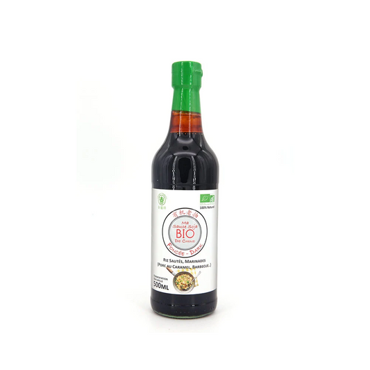 Sauce soja foncée bio de Chine 894g