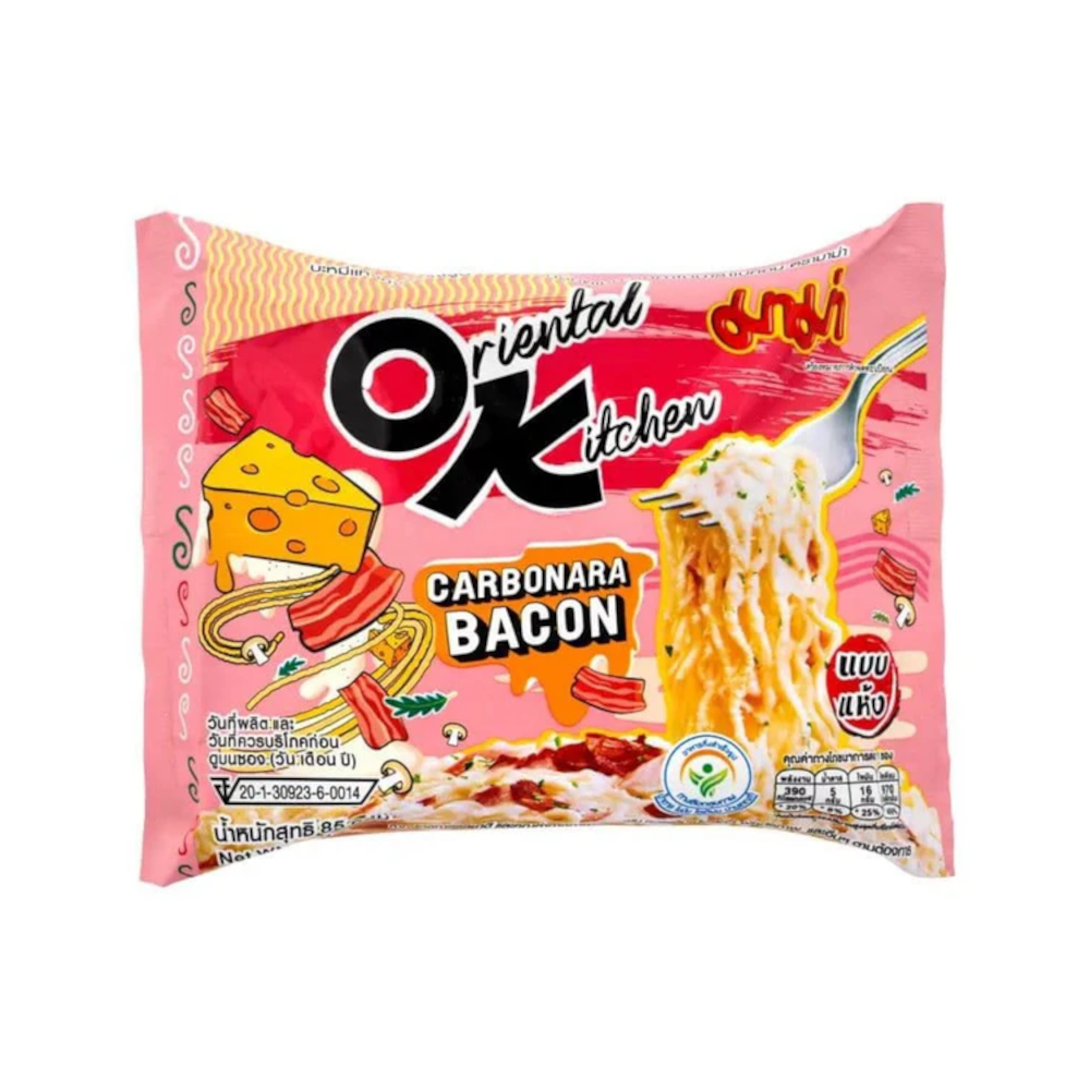 Nouilles instantanées goût carbonara bacon 96g