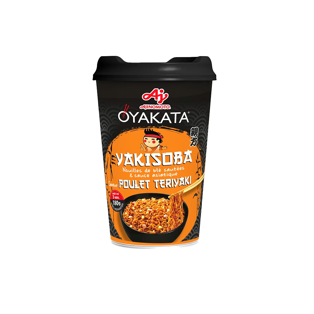 Nouilles instantanées goût poulet teriyaki 122g