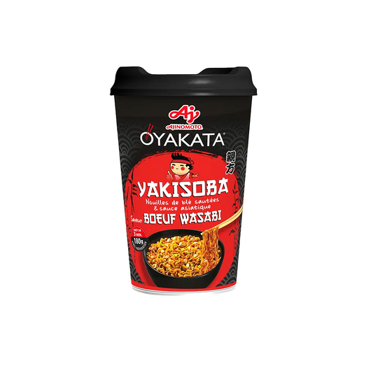 Nouilles japonaises saveur bœuf au wasabi 118g