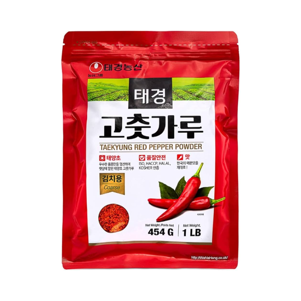 Poudre de piment rouge Taekyung 454g