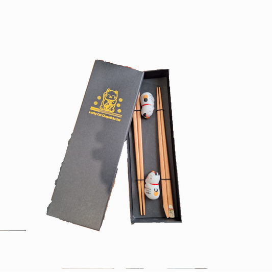 2 Baguettes en bois 22.5 cm + 2 supports panda