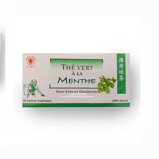 Thé vert à la menthe 30g ( 1.5g x 20 sachets)