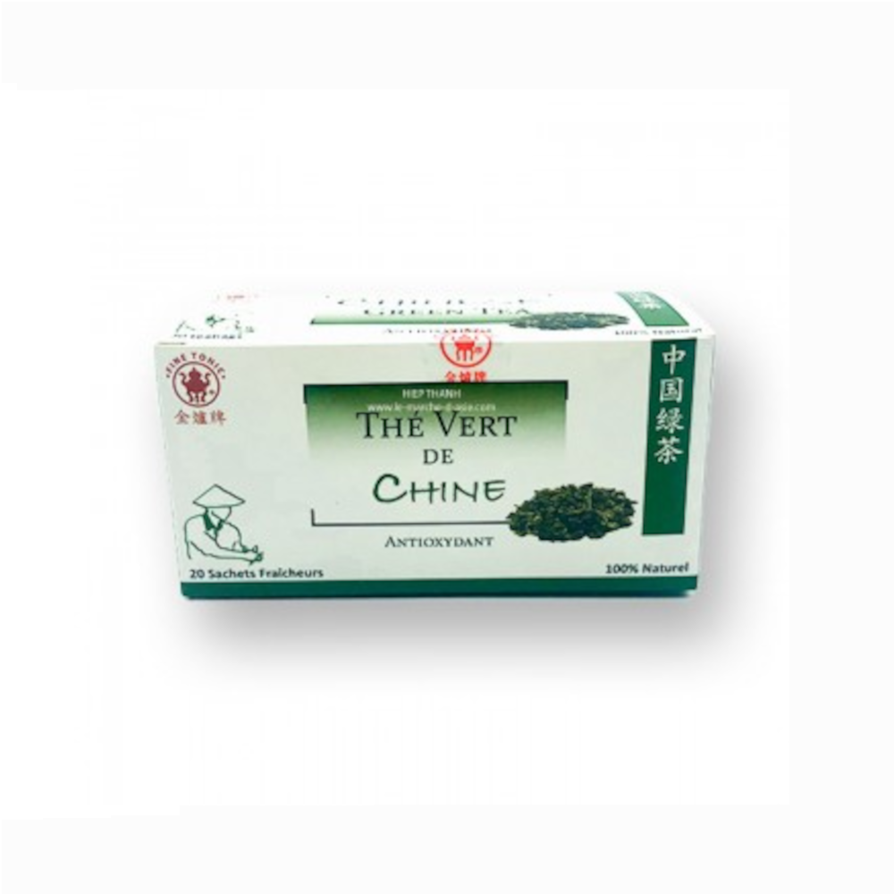 Thé vert de Chine 40g (2g x 20 sachets)